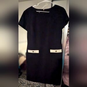 Size Tommy Hilfiger Black and White Mini Dress NWOT